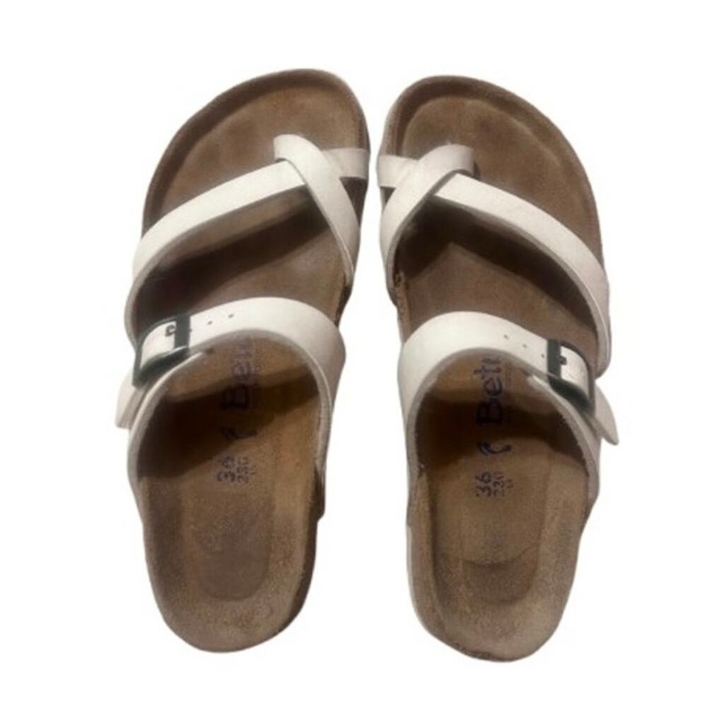 Betula Birkenstock Mia Sandals - Narrow - 36 - US 5.5 - WHITE